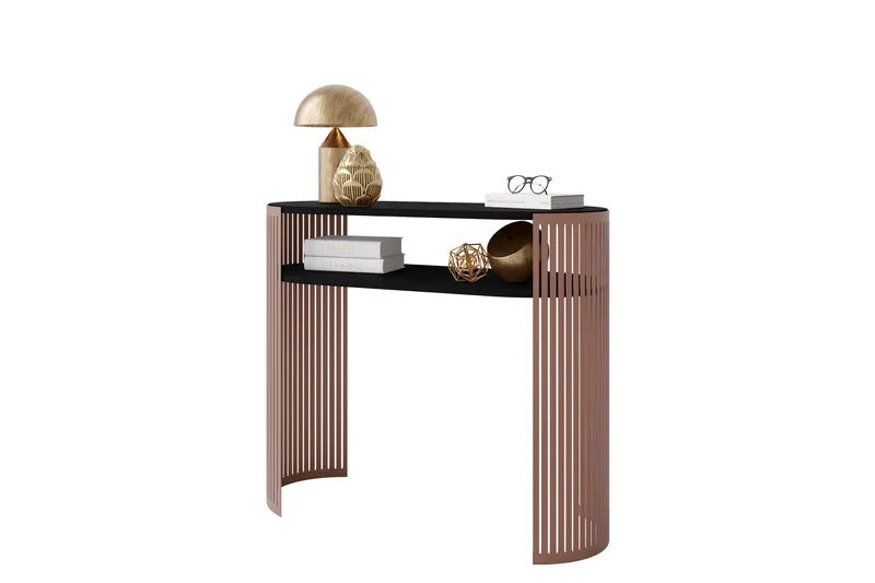 Friend Konsollbord 100 cm - Rosa/Svart - Møbler - Bord - Avlastningsbord - Gangbord