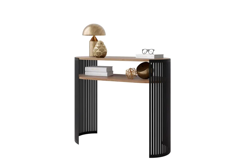 Friend Konsollbord 100 cm - Svart/Brun - Møbler - Bord - Avlastningsbord - Gangbord