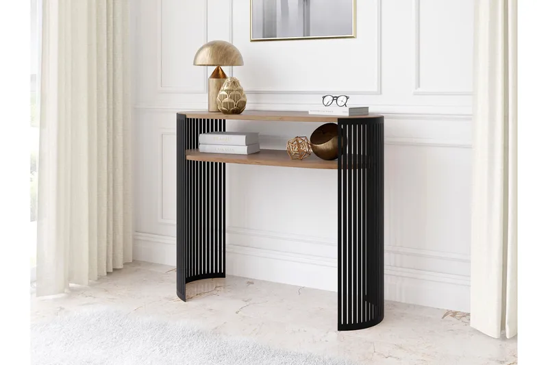 Friend Konsollbord 100 cm - Svart/Brun - Møbler - Bord - Avlastningsbord - Gangbord