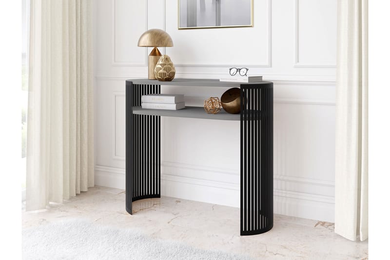 Friend Konsollbord 100 cm - Svart/Grå - Møbler - Bord - Avlastningsbord - Gangbord