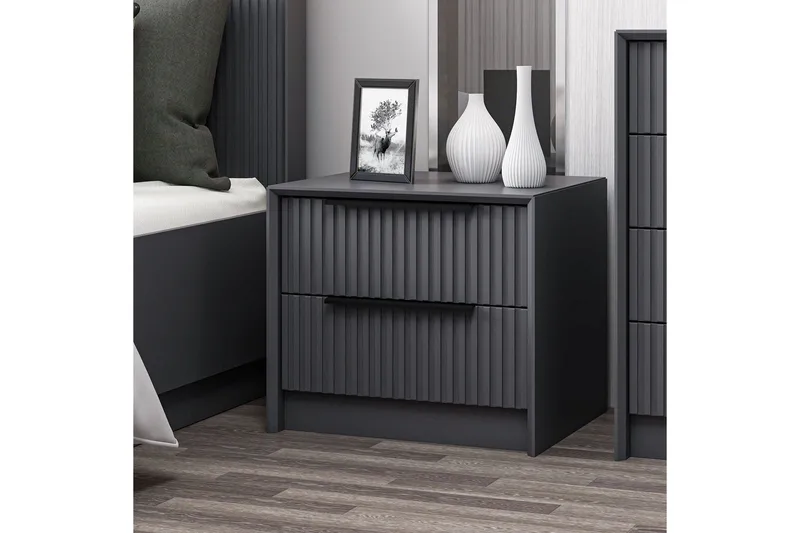 Fruitland Nattbord 45 cm, Antrasitt