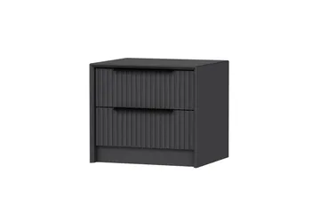 Fruitland Nattbord 45 cm - Antrasitt - Møbler - Bord - Avlastningsbord - Sengebord & nattbord