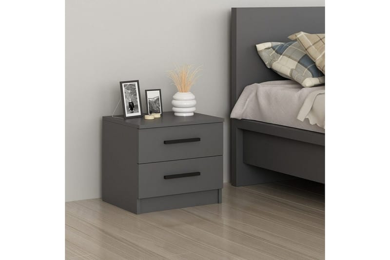 Fruitland Nattbord 50 cm - Antrasitt - Møbler - Bord - Avlastningsbord - Sengebord & nattbord