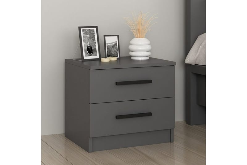 Fruitland Nattbord 50 cm - Antrasitt - Møbler - Bord - Avlastningsbord - Sengebord & nattbord