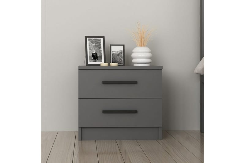 Fruitland Nattbord 50 cm - Antrasitt - Møbler - Bord - Avlastningsbord - Sengebord & nattbord
