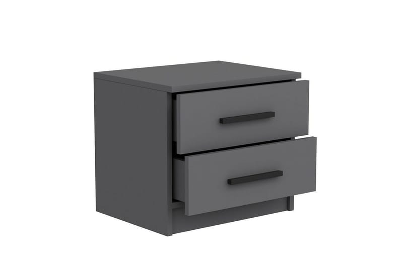 Fruitland Nattbord 50 cm - Antrasitt - Møbler - Bord - Avlastningsbord - Sengebord & nattbord