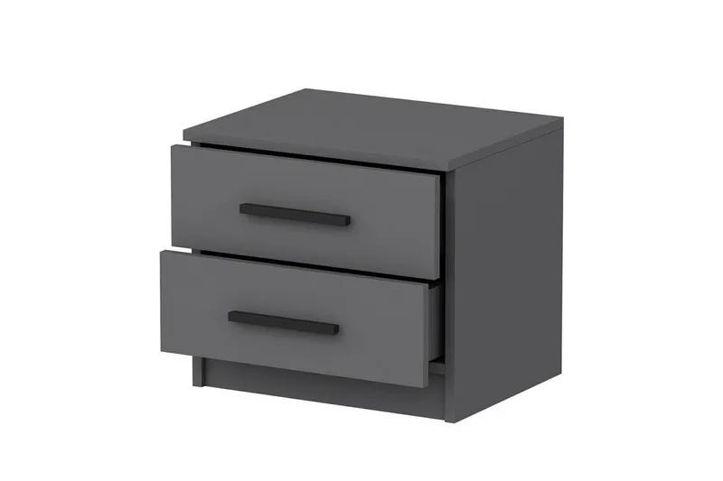 Fruitland Nattbord 50 cm - Antrasitt - Møbler - Bord - Avlastningsbord - Sengebord & nattbord