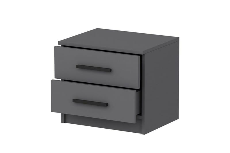 Fruitland Nattbord 50 cm - Antrasitt - Møbler - Bord - Avlastningsbord - Sengebord & nattbord
