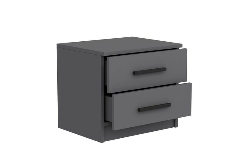 Fruitland Nattbord 50 cm - Antrasitt - Møbler - Bord - Avlastningsbord - Sengebord & nattbord