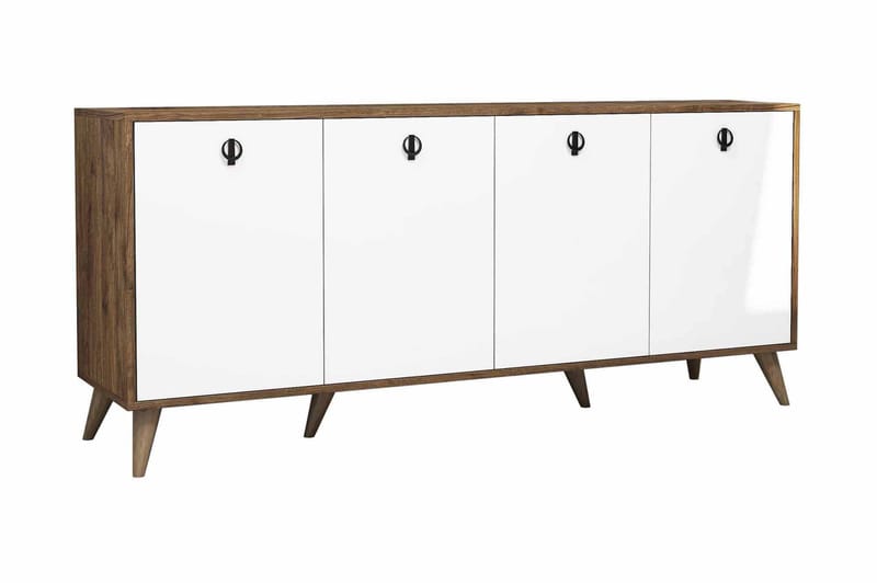 Athodna Konsollbord 180 cm - Mørkebrun/Hvit - Møbler - Bord - Avlastningsbord - Gangbord
