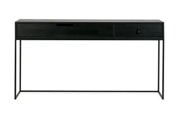 Atila Avlastningsbord 140 cm - Svart Eik - Møbler - Bord - Avlastningsbord - Gangbord