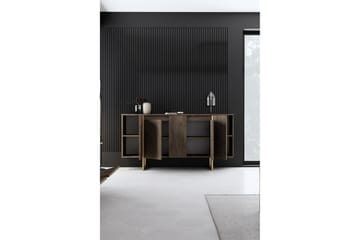 Luxe Konsollbord 160 cm - Brun/gull - Møbler - Bord - Avlastningsbord - Gangbord