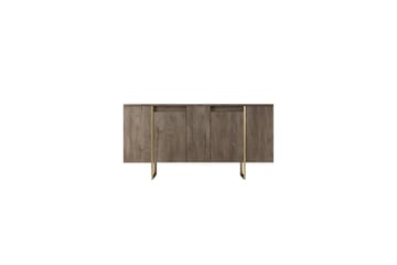 Luxe Konsollbord 160 cm - Brun/gull - Møbler - Bord - Avlastningsbord - Gangbord