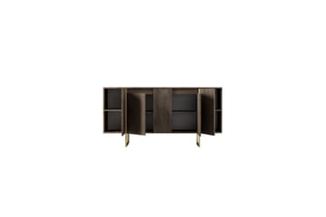 Luxe Konsollbord 160 cm - Brun/gull - Møbler - Bord - Avlastningsbord - Gangbord