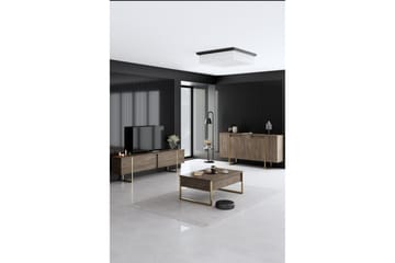 Luxe Konsollbord 160 cm - Brun/gull - Møbler - Bord - Avlastningsbord - Gangbord