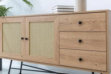 Makwana Konsollbord 160 cm - Naturell - Oppbevaring - Oppbevaringsmøbler - Sideboard & skjenker
