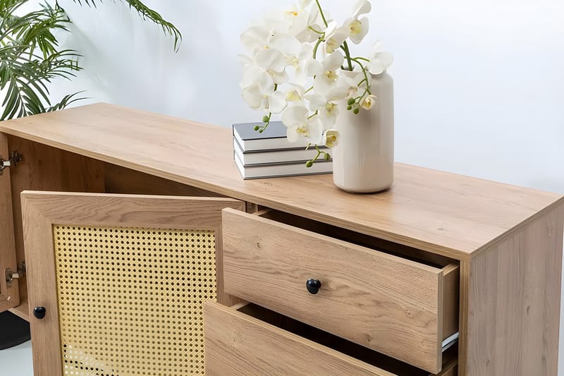 Makwana Konsollbord 160 cm - Naturell - Oppbevaring - Oppbevaringsmøbler - Sideboard & skjenker
