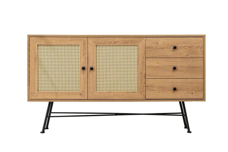 Makwana Konsollbord 160 cm - Naturell - Oppbevaring - Oppbevaringsmøbler - Sideboard & skjenker