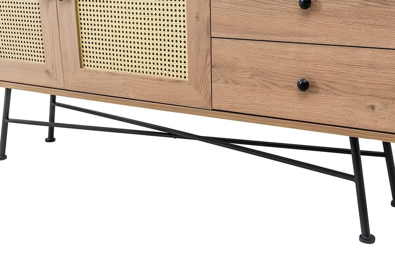 Makwana Konsollbord 160 cm - Naturell - Oppbevaring - Oppbevaringsmøbler - Sideboard & skjenker