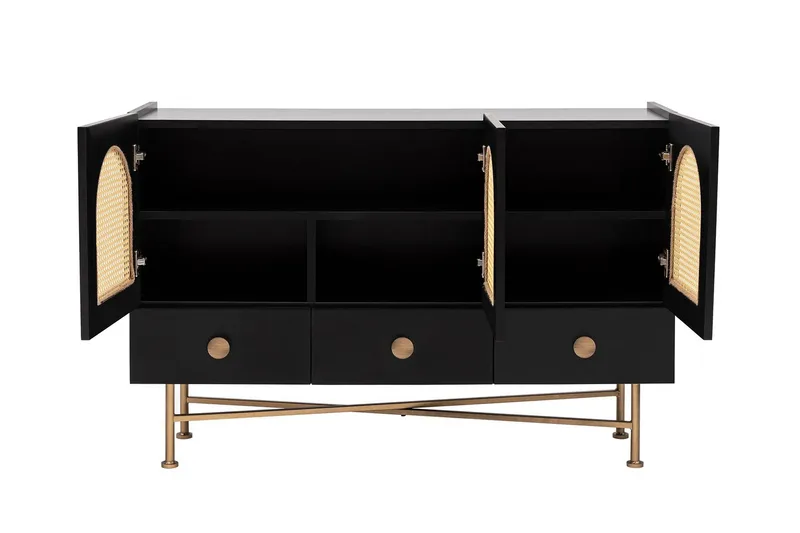 Munny Konsollbord 123 cm - Svart - Oppbevaring - Oppbevaringsmøbler - Sideboard & skjenker