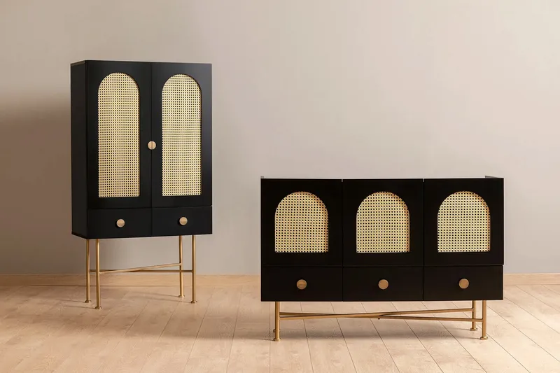 Munny Konsollbord 123 cm - Svart - Oppbevaring - Oppbevaringsmøbler - Sideboard & skjenker