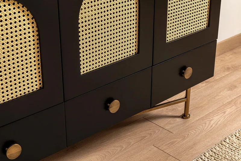 Munny Konsollbord 123 cm - Svart - Oppbevaring - Oppbevaringsmøbler - Sideboard & skjenker