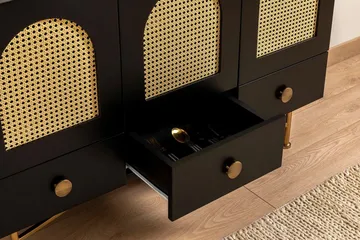 Munny Konsollbord 123 cm - Svart - Oppbevaring - Oppbevaringsmøbler - Sideboard & skjenker