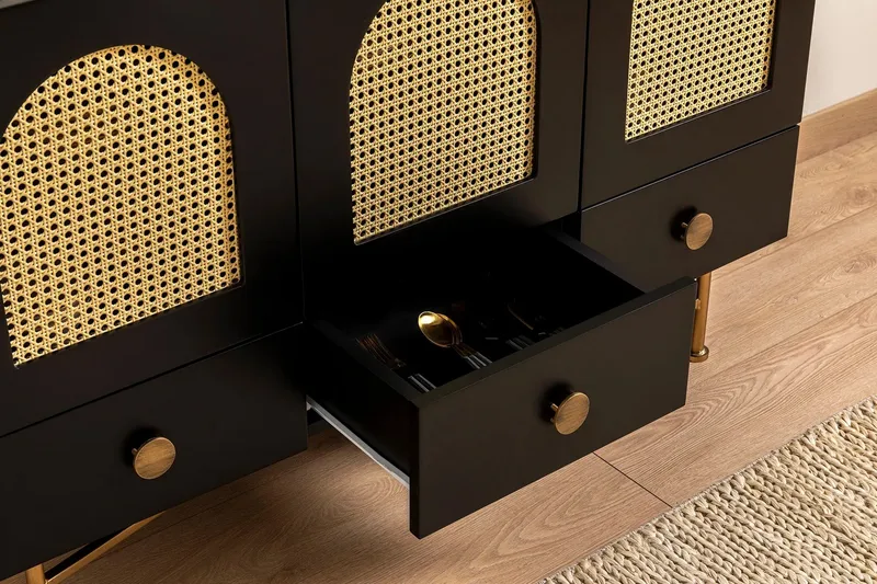 Munny Konsollbord 123 cm - Svart - Oppbevaring - Oppbevaringsmøbler - Sideboard & skjenker