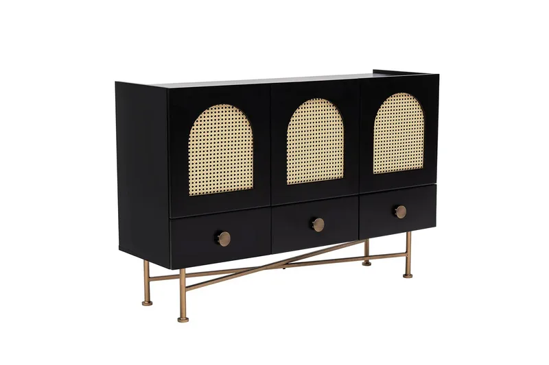 Munny Konsollbord 123 cm - Svart - Oppbevaring - Oppbevaringsmøbler - Sideboard & skjenker