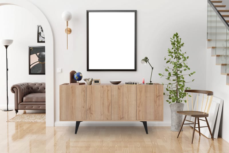 Santagar Avlastningsbord 150 cm - Natur - Møbler - Bord - Avlastningsbord - Gangbord
