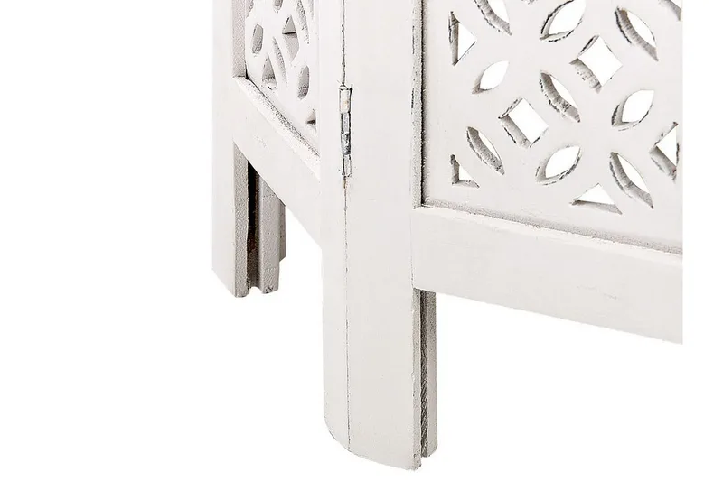 Garry Sidebord 44 cm - Hvit/Grå/Lyst tre - Møbler - Bord - Avlastningsbord - Lampebord & sidebord