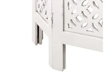 Garry Sidebord 44 cm - Hvit/Grå/Lyst tre - Møbler - Bord - Avlastningsbord - Lampebord & sidebord