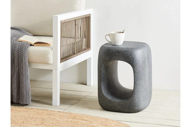 Gaston Sidebord 33 cm - Grå - Møbler - Bord - Avlastningsbord - Lampebord & sidebord