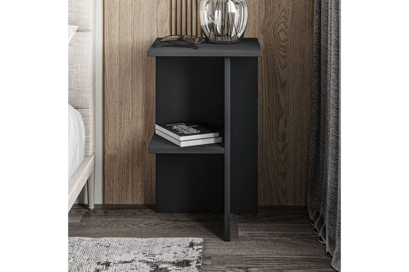 Gwyneth Nattbord 36 cm - Antrasitt - Møbler - Bord - Avlastningsbord - Sengebord & nattbord
