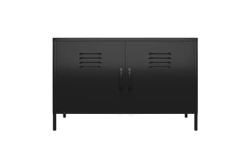 Høyskap Mission District 100x40x64 cm, Svart - 100x40x64 cm, Svart - Oppbevaring - Skap - Oppbevaringsskap