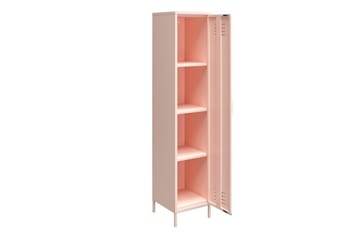Høyskap Mission District 38x40x185 cm, Rosa - 38x40x185 cm, Rosa - Oppbevaring - Skap - Oppbevaringsskap - Omkledningsskap
