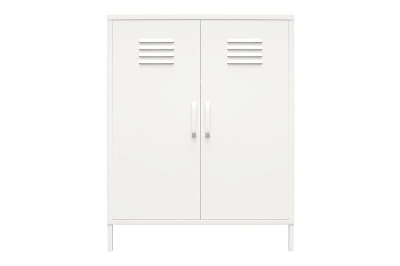 Høyskap Mission District 40x80x102 cm, Hvit - 40x80x102 cm, Hvit - Møbler - Bord - Avlastningsbord - Gangbord