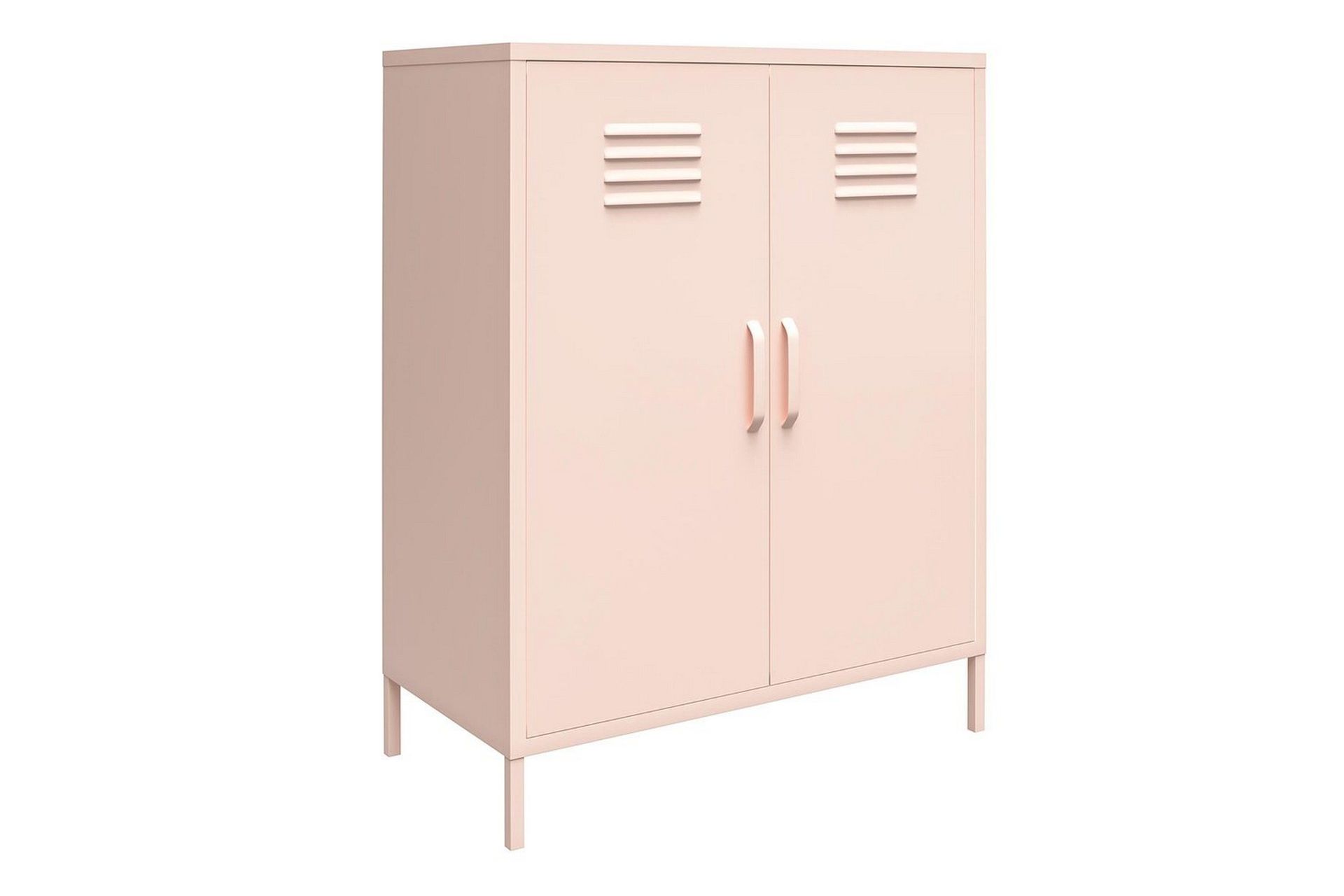 Høyskap Mission District 40x80x102 cm, Rosa - 40x80x102 cm, Rosa