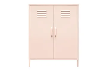Høyskap Mission District 40x80x102 cm, Rosa - 40x80x102 cm, Rosa - Oppbevaring - Skap - Oppbevaringsskap