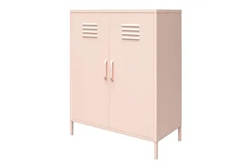 Høyskap Mission District 40x80x102 cm, Rosa - 40x80x102 cm, Rosa - Oppbevaring - Skap - Oppbevaringsskap
