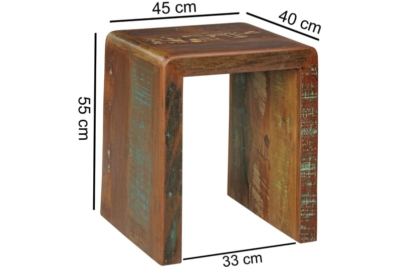 Haage Avlastningsbord 45 cm - Flerfarget - Møbler - Bord - Avlastningsbord