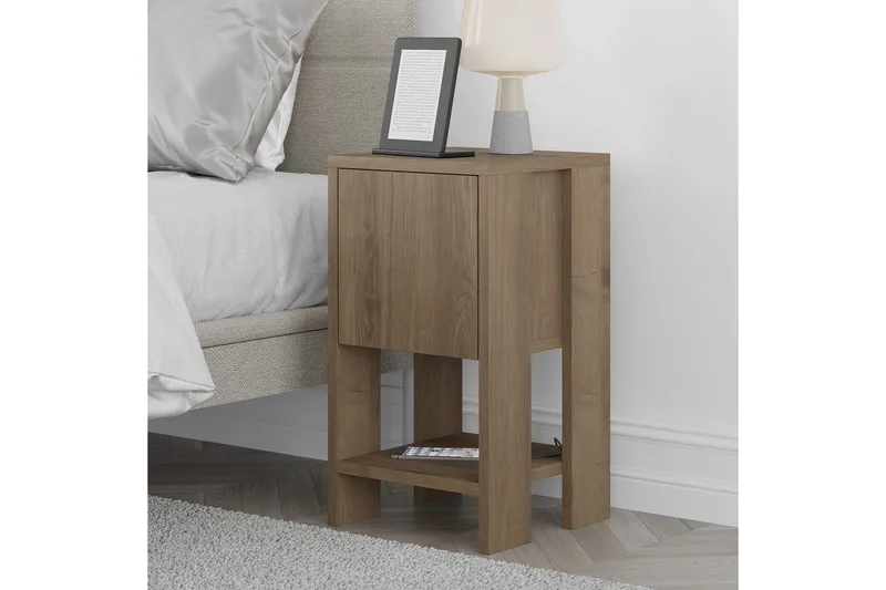 Haelyn Nattbord 30 cm - Brun - Møbler - Bord - Avlastningsbord - Sengebord & nattbord