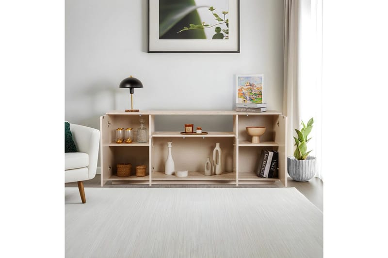 Hano Konsollbord 180 cm - Mørk grå - Møbler - Bord - Avlastningsbord - Gangbord