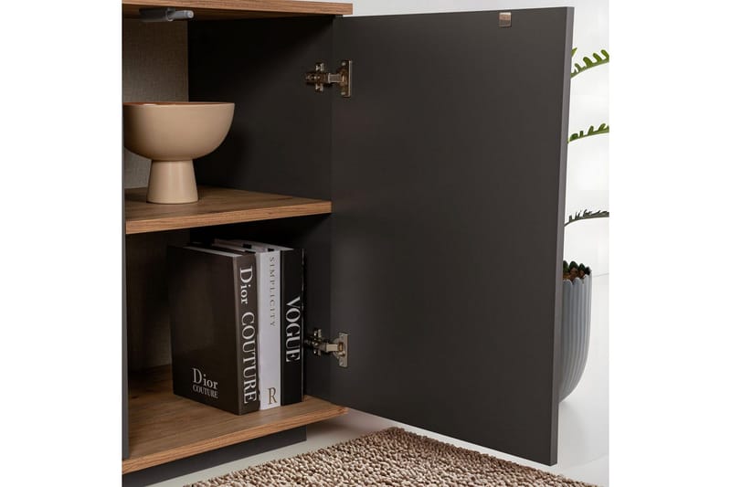 Hano Konsollbord 180 cm - Natur/Antrasitt - Møbler - Bord - Avlastningsbord - Gangbord