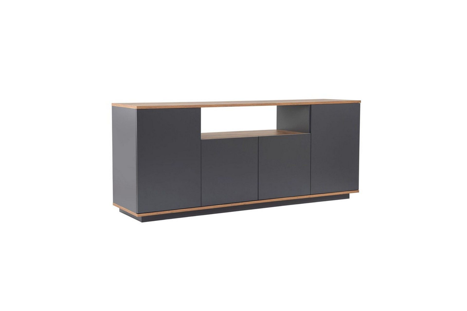 Hano Konsollbord 180 cm - Natur/Antrasitt