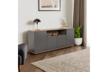 Hano Konsollbord 180 cm - Natur/Antrasitt - Møbler - Bord - Avlastningsbord - Gangbord
