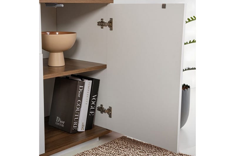 Hano Konsollbord 180 cm - Natur/Hvit - Møbler - Bord - Avlastningsbord - Gangbord