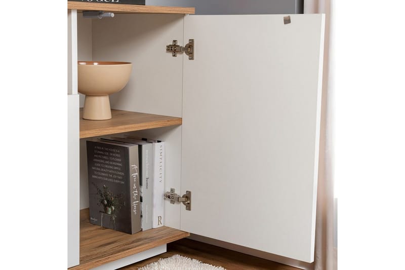 Hano Konsollbord 180 cm - Natur/Hvit - Møbler - Bord - Avlastningsbord - Gangbord