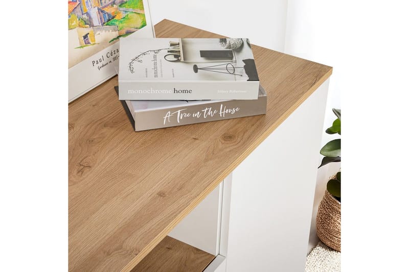 Hano Konsollbord 180 cm - Natur/Hvit - Møbler - Bord - Avlastningsbord - Gangbord
