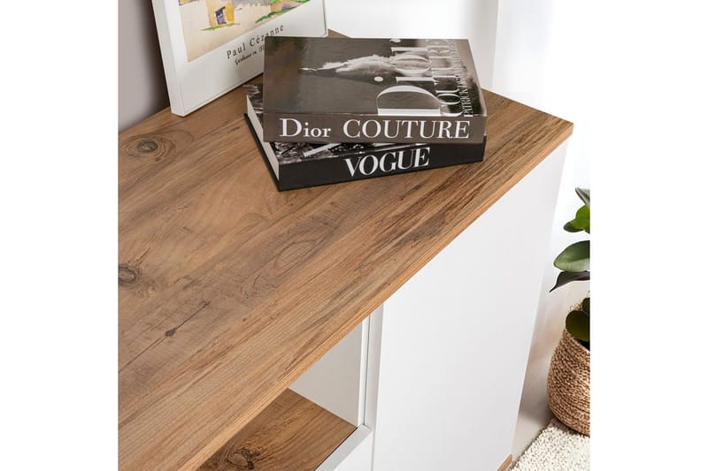 Hano Konsollbord 180 cm - Natur/Hvit - Møbler - Bord - Avlastningsbord - Gangbord